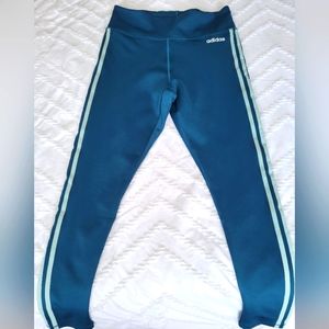 ADIDAS teal leggings Climate Medium